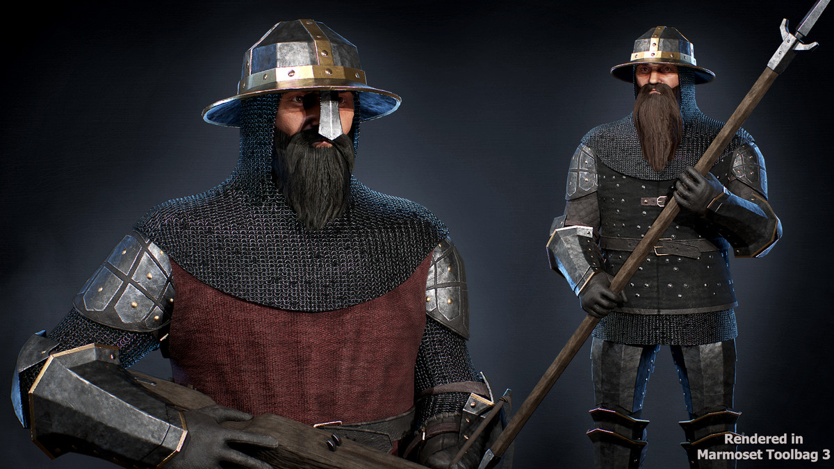 Dwarf Soldier Modular