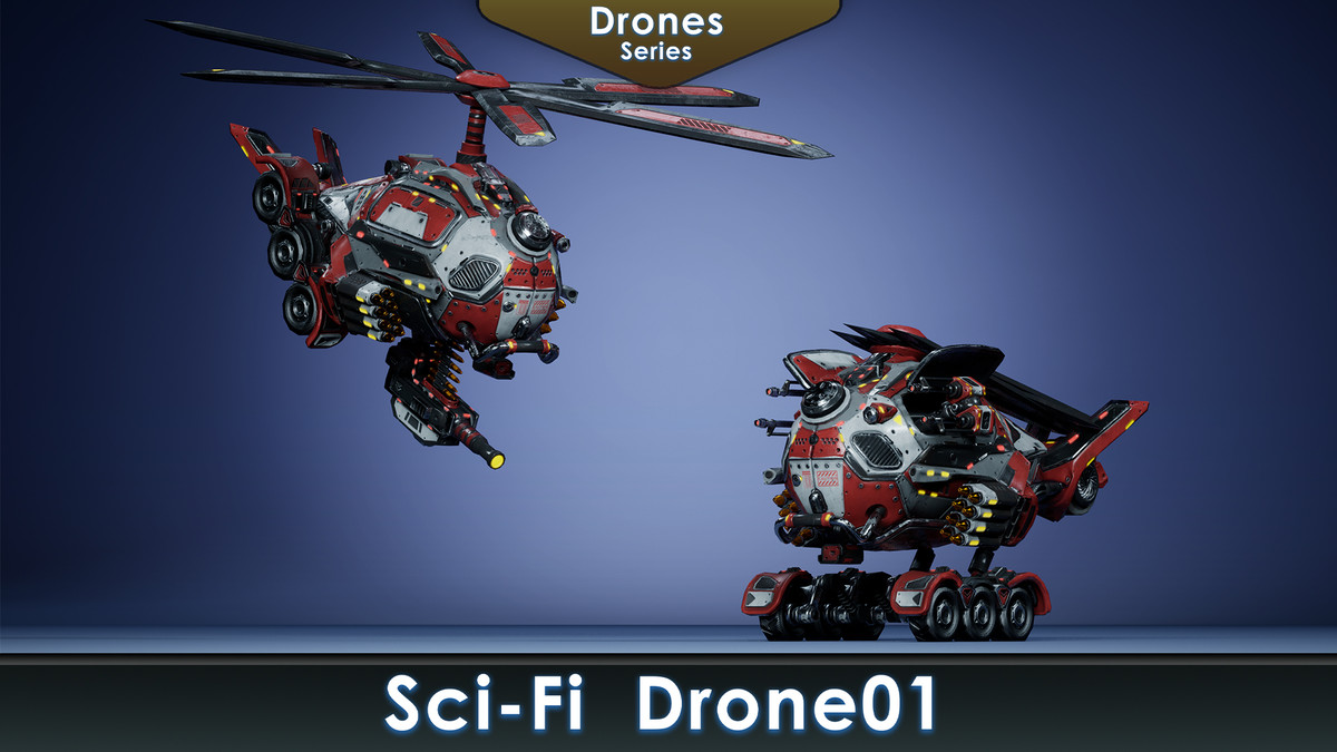Sci-Fi Drone01