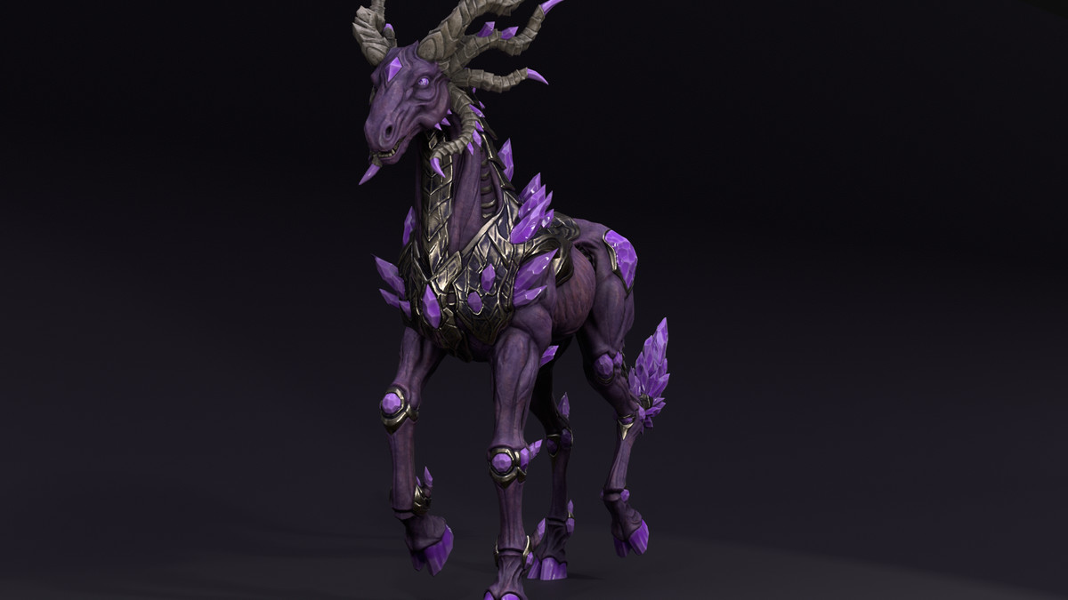 Crystal horse
