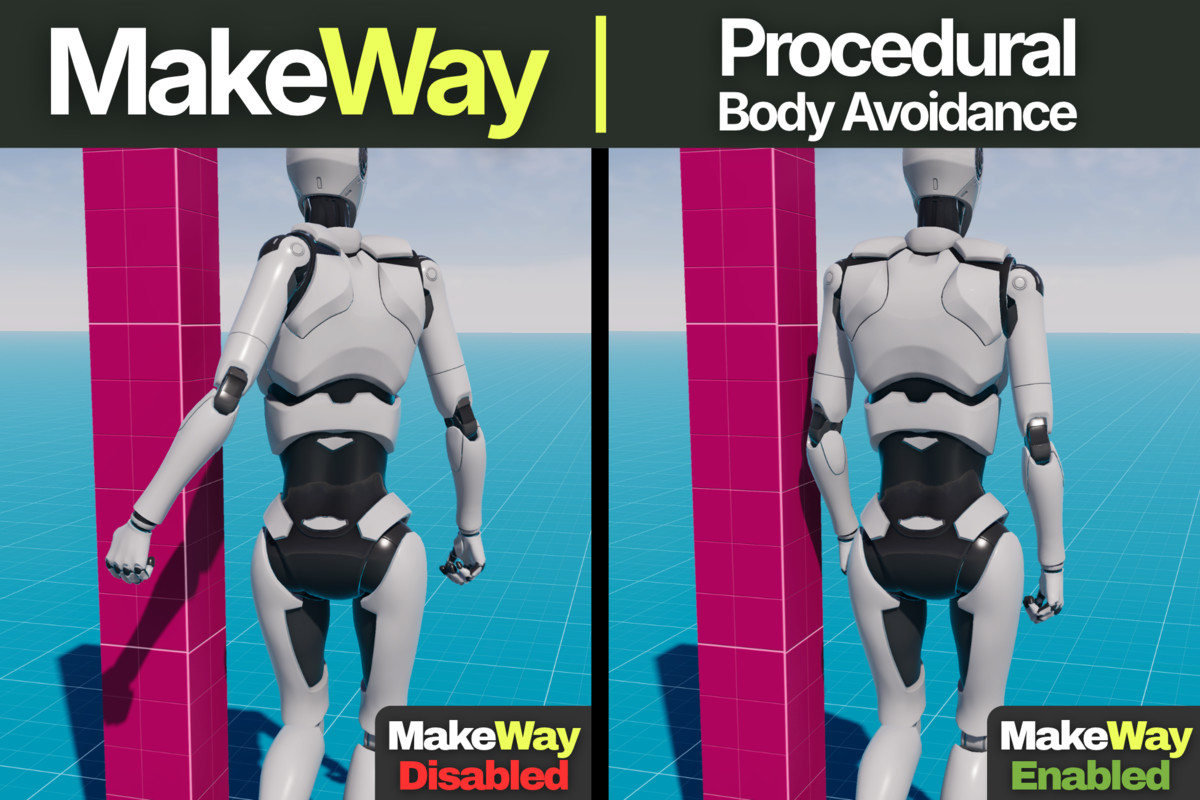 MakeWay – Procedural Character Avoidance System
