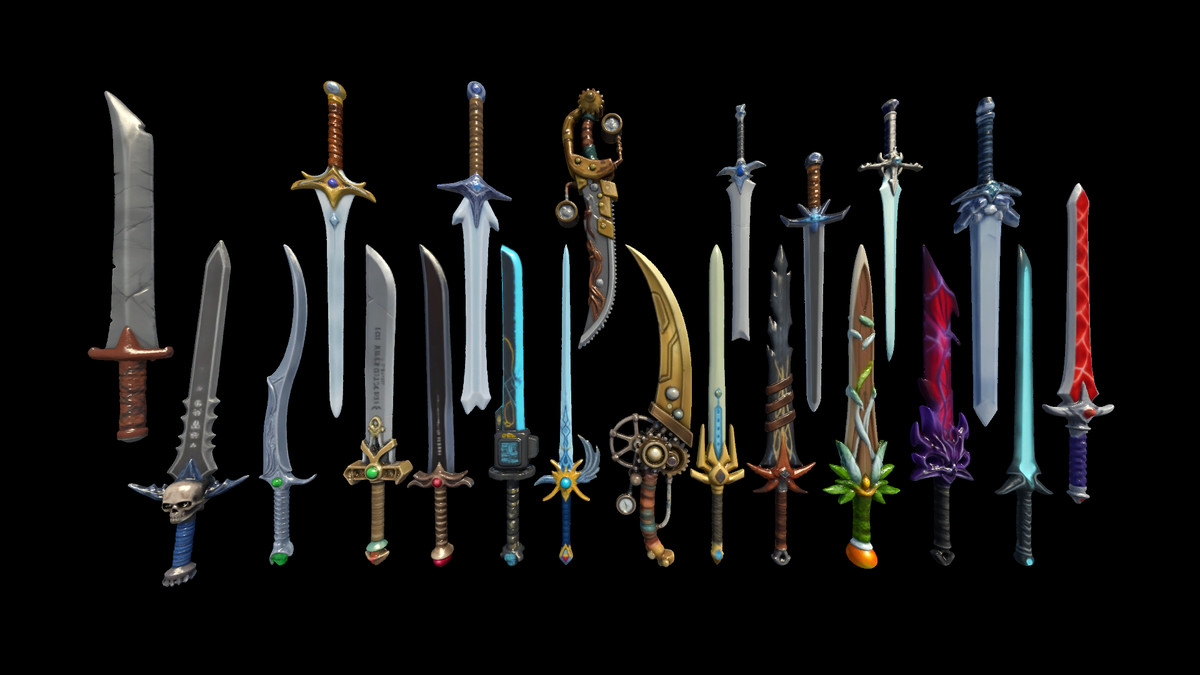 Stylized Sword - PBR Textures