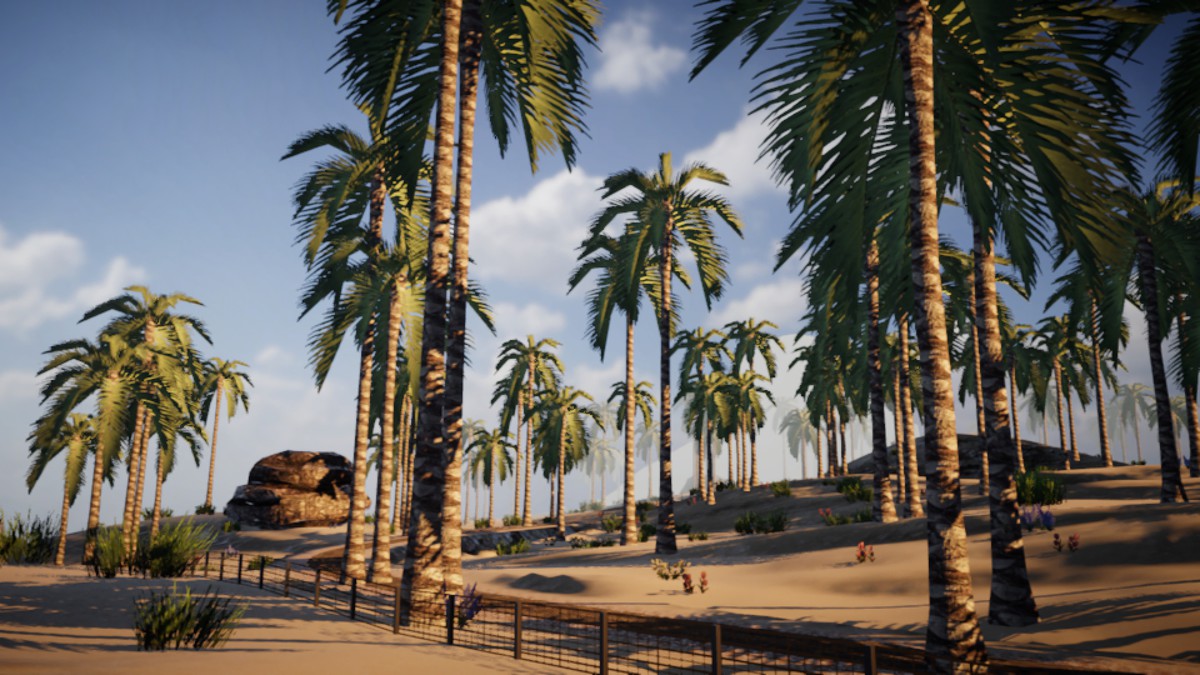 Mobile Palm Tree Bundle (for URP)