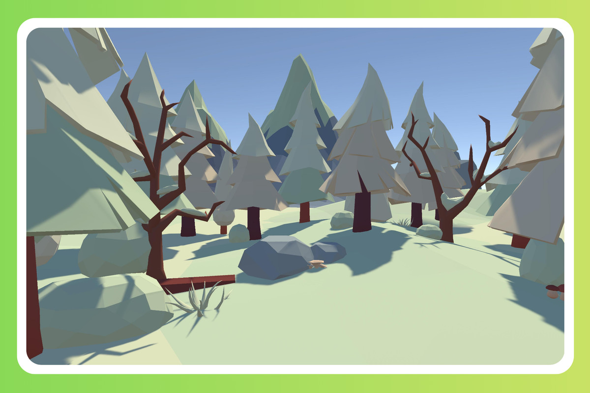 Low Poly Nature Pack - Forests & Mountains