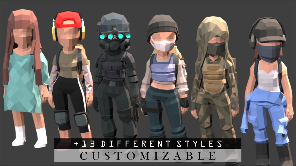 Stylized | LowPoly Characters