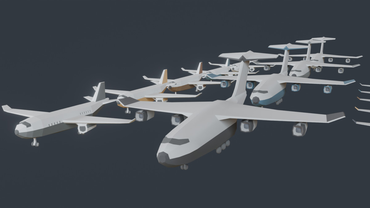 EmbersStorm - Free Air Vehicles Planes, Helicopters & Fighter Jets Pack