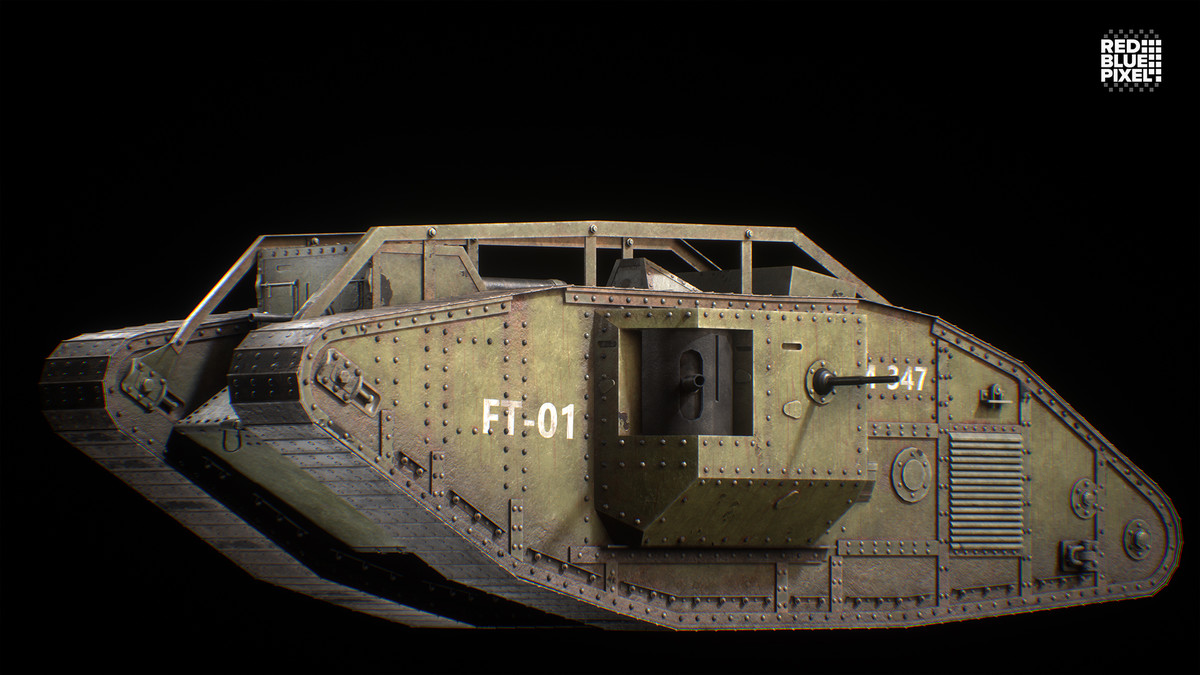 British Mark IV Male Tank