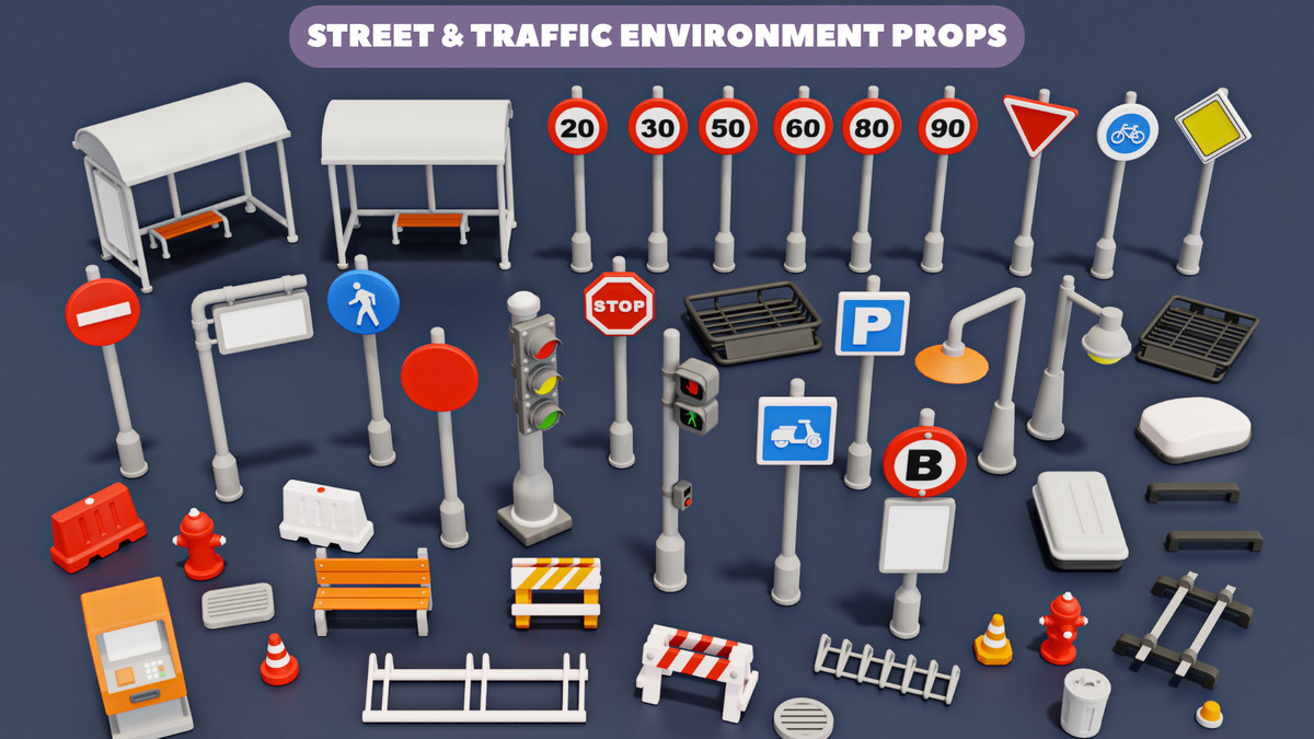 COZY TRAFFIC : Stylized City Vehicles & Transit