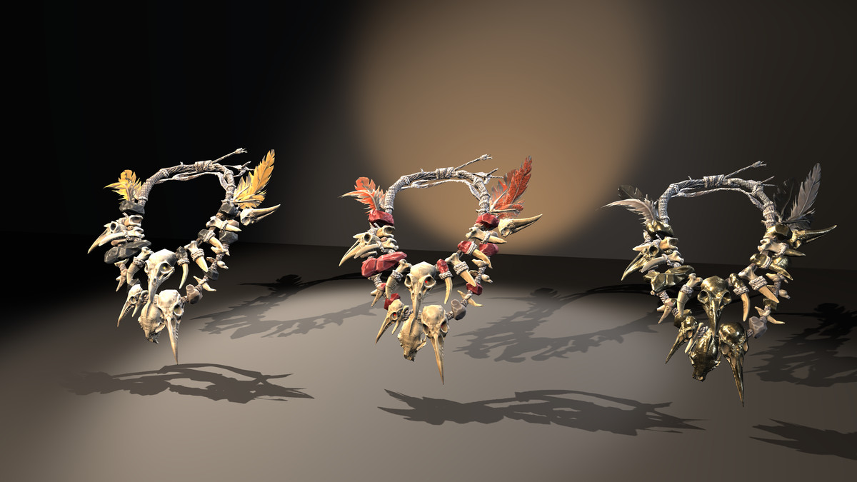 Fantasy Tribal Amulets Pack