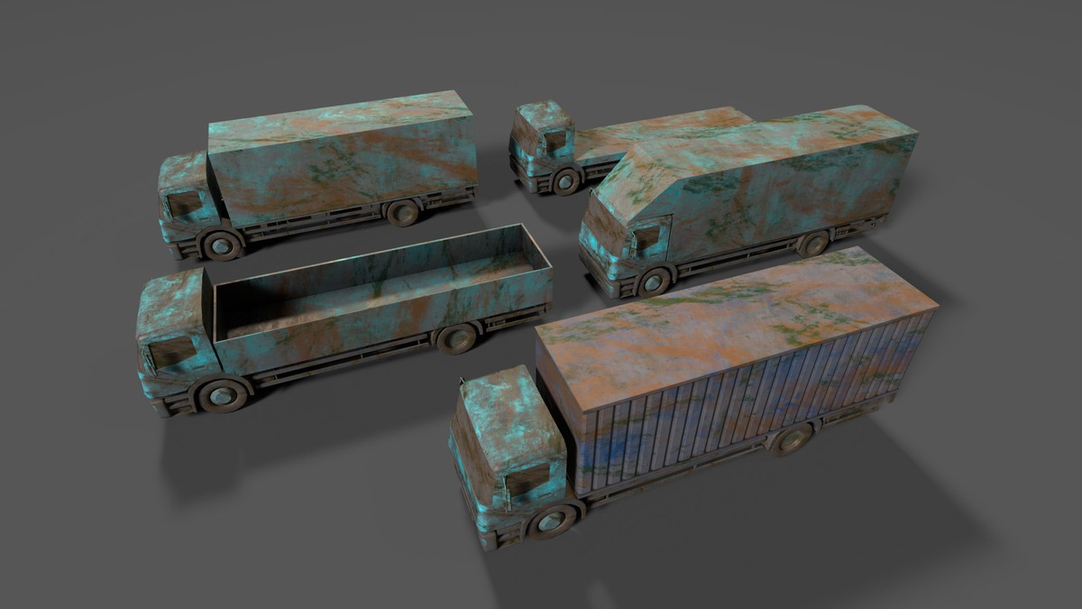 Abandoned Truck Pack