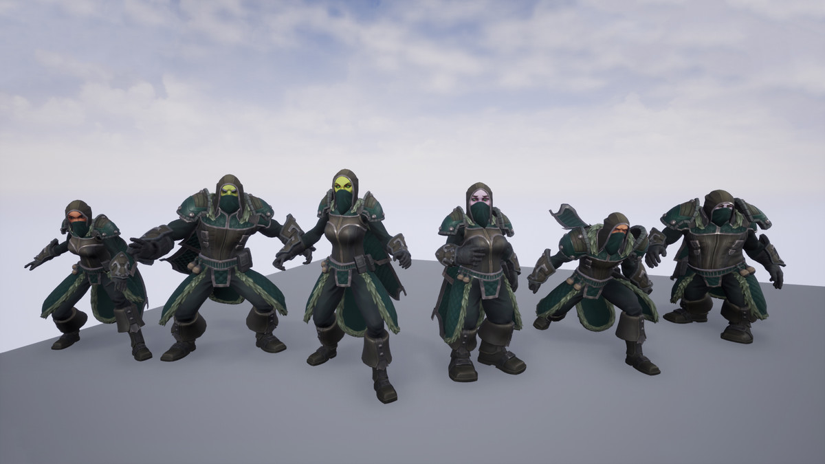 Stylized Medieval Thief Outfit