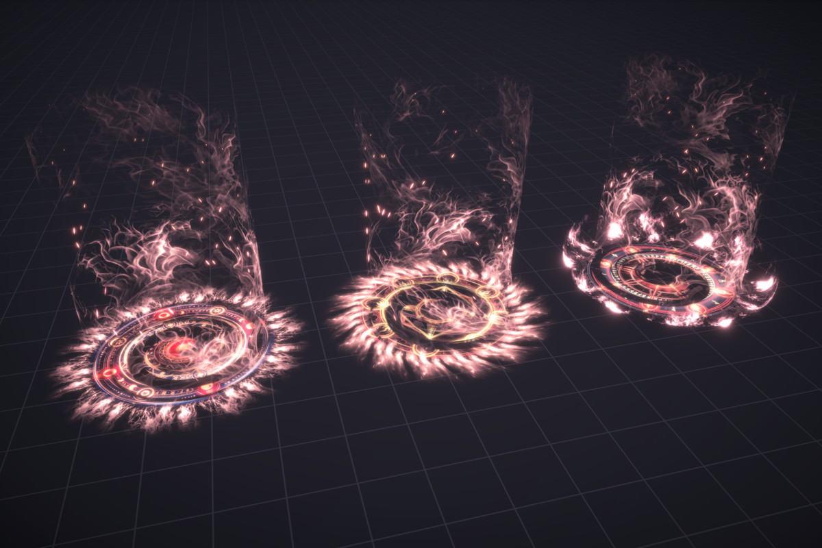 Elemental Magic Spells VFX Bundle