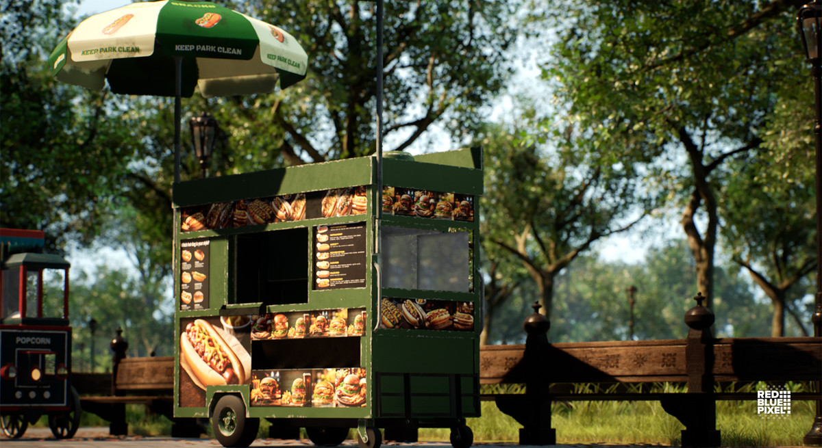 Modern Food Cart