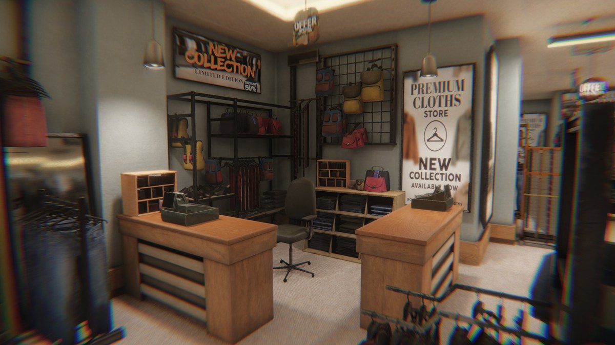 Clothing Store 3d Modular Environment Pack