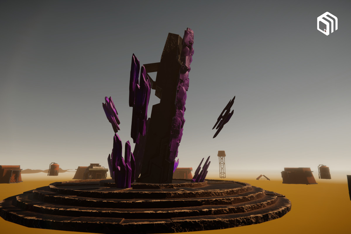 URP Desert Environment: Modular Outpost, Shelters, Props & VFX