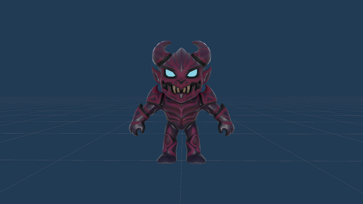 Demon Low Poly