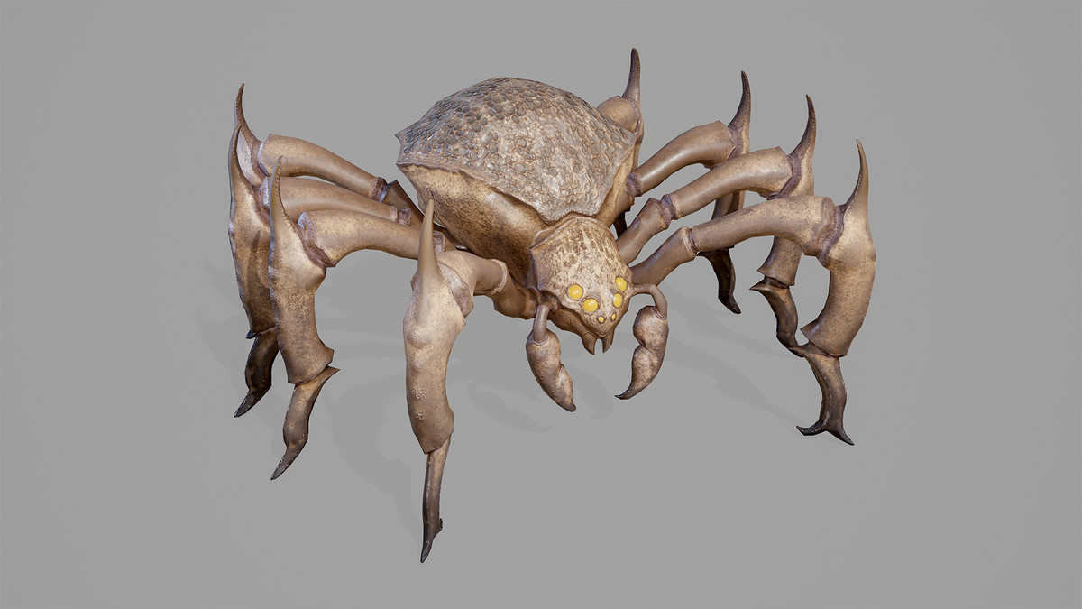 Stylized_Spider_3_7 Skin Variants Pack