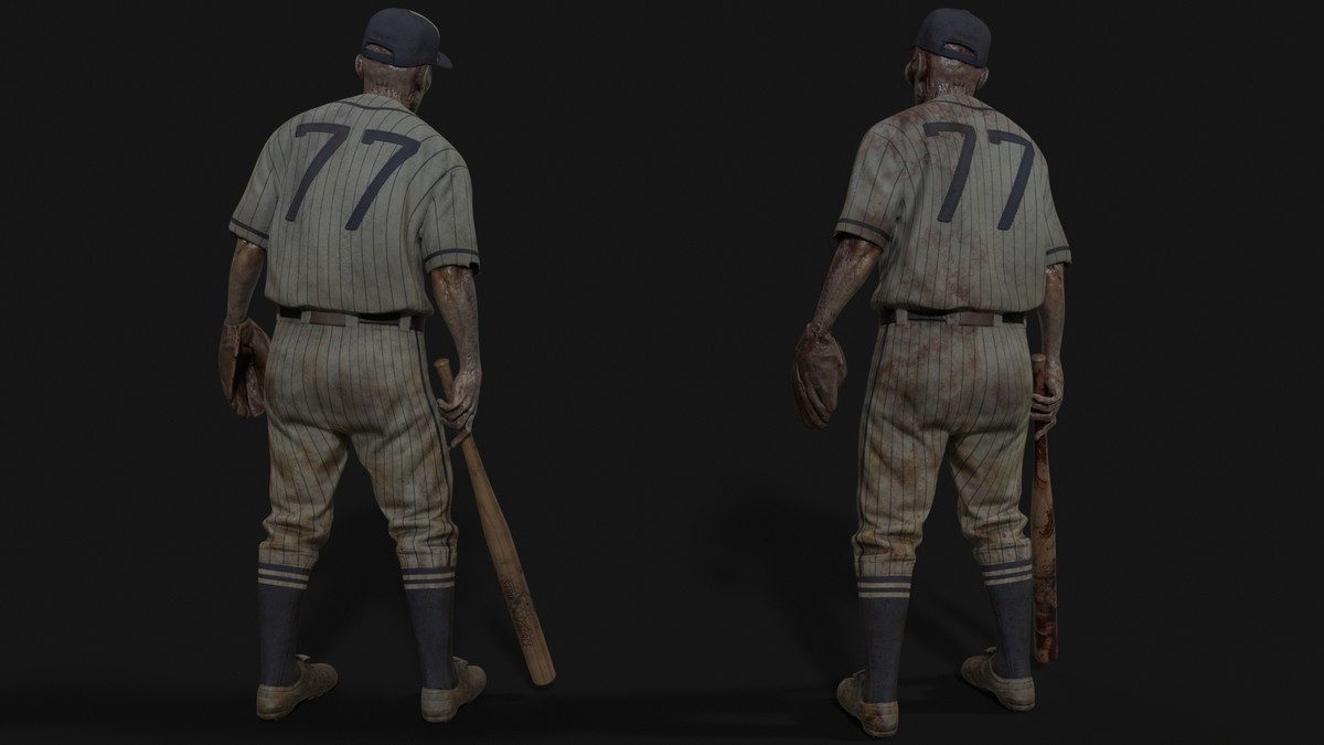 Baseballer — American School Zombie Collection
