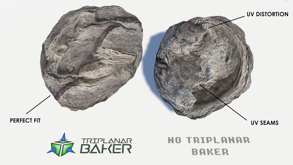 Triplanar Baker - Material 3D Projector