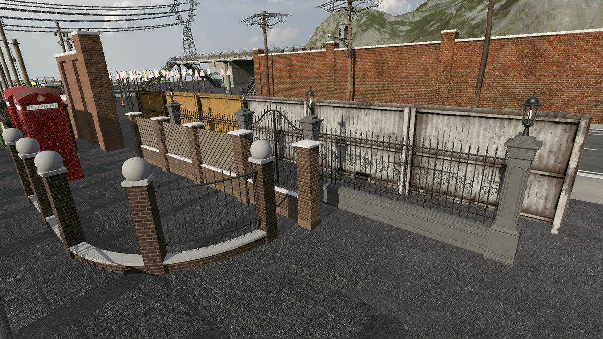 Modular Road, Street, Walls & Traffic Props