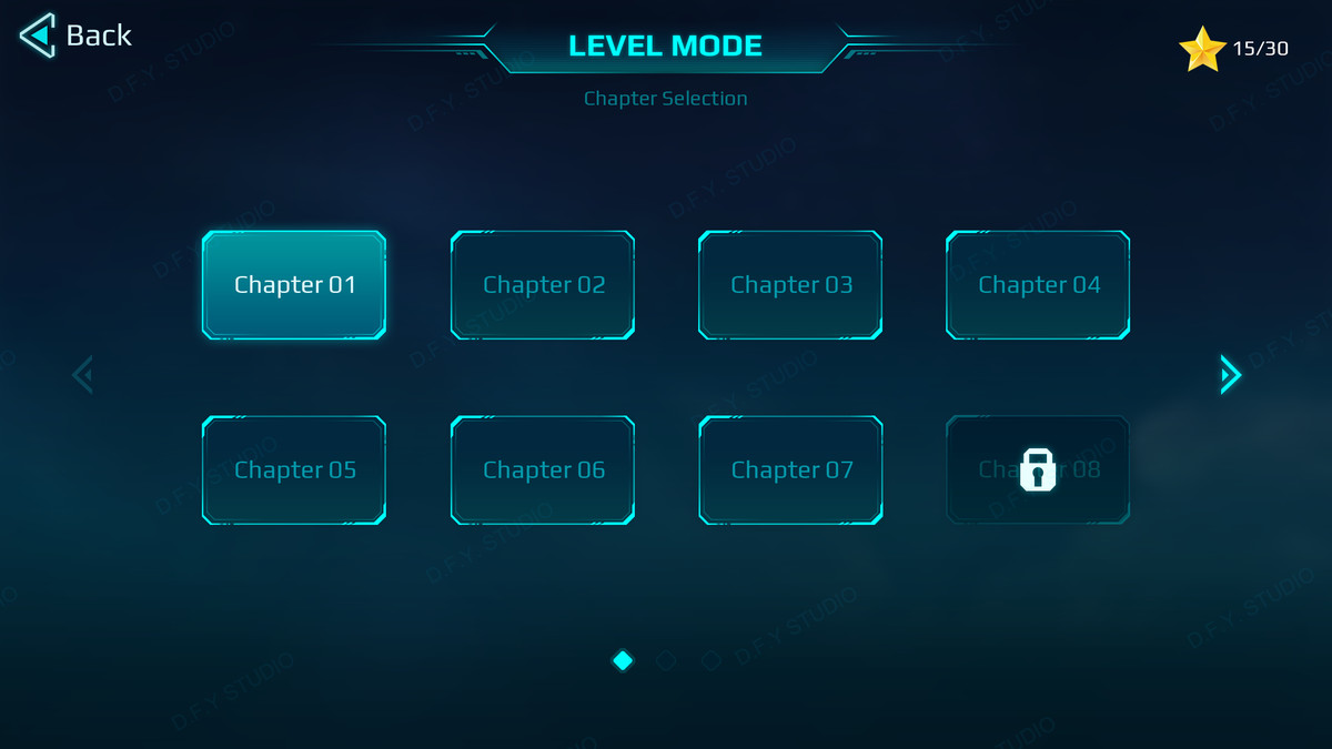 Sci-Fi Cyber UI Pro_Cyan Theme