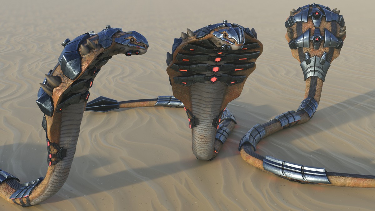 Sci-Fi Armored Cobra