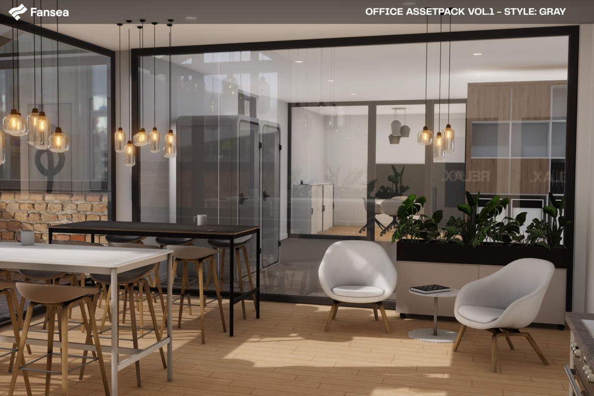 Fansea - Office Interior Pack Vol. 1
