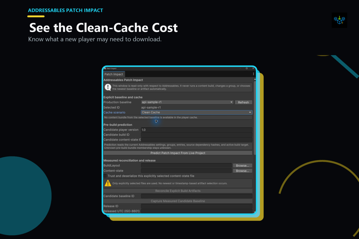 Addressables Patch Impact