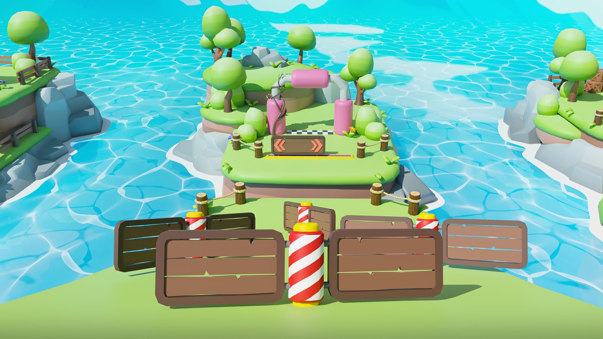 Platformer Deathrun - Low Poly 3D Models Pack