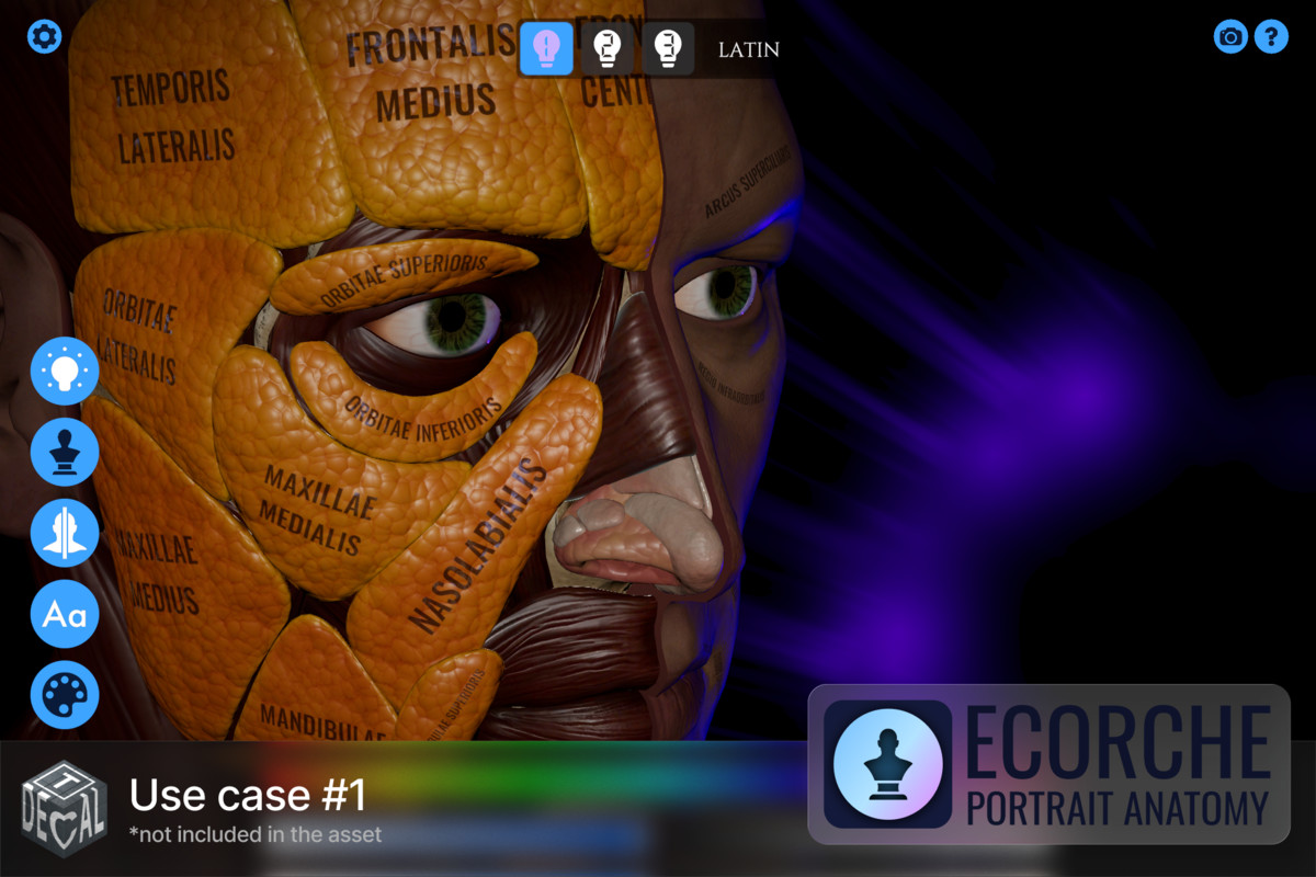 Text Decal: Dynamic Text Projection for 3D Surfaces