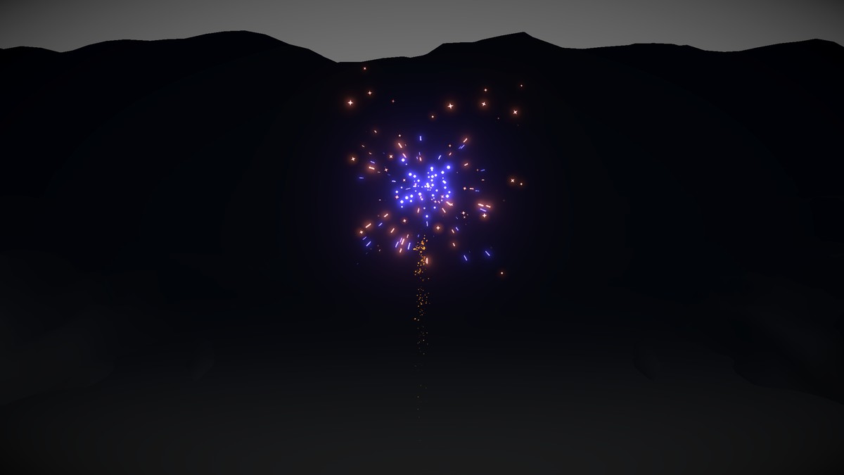 VFX Graph - Fireworks - Vol. 1
