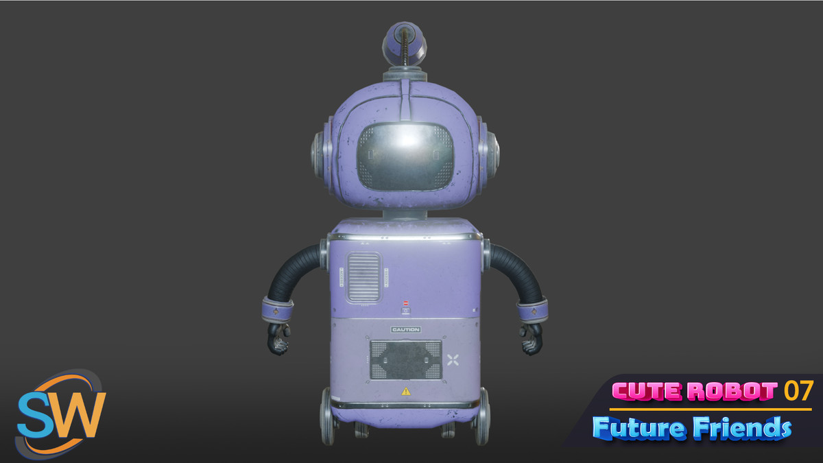 Cute Robot 07 – Future Friends