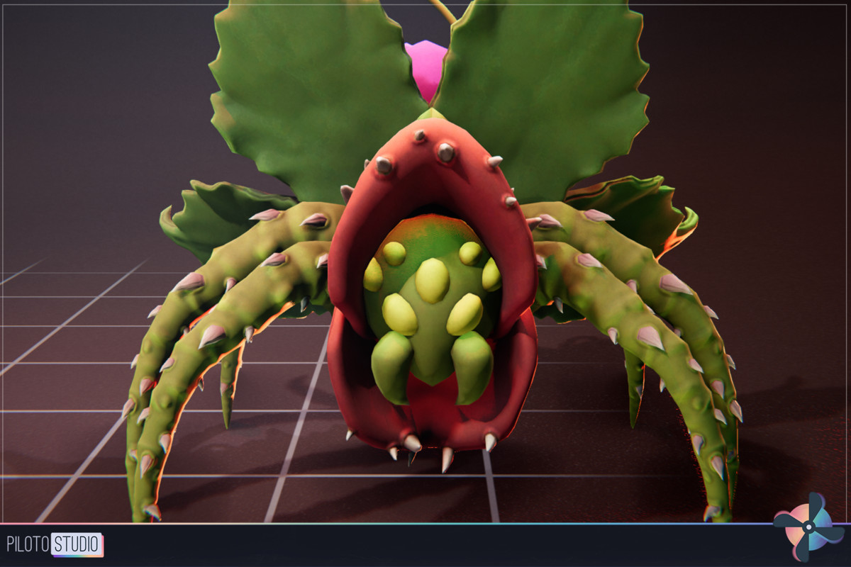 Spider Nature - 3 Characters + Animations