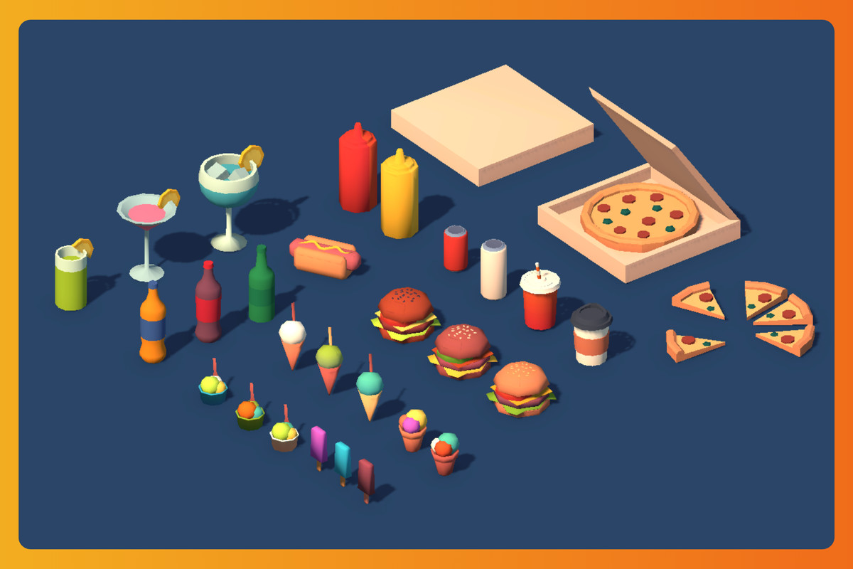 Beach City MEGA Pack - Low Poly Assets