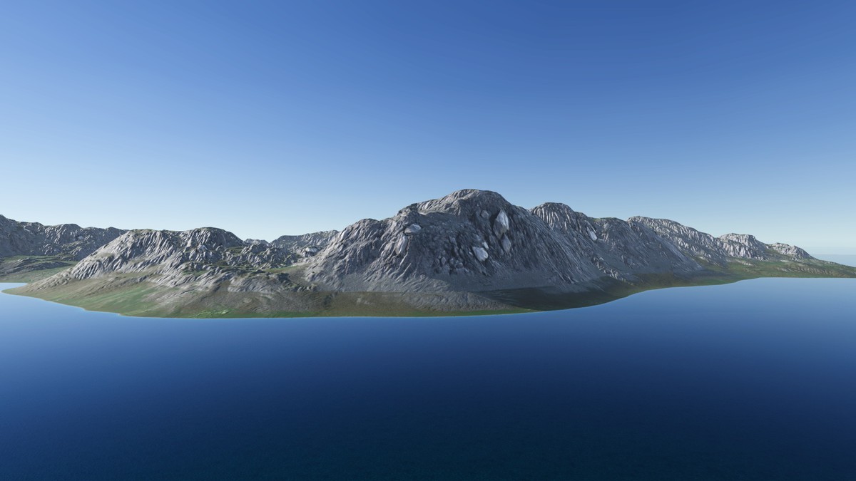 Procedural Islands, Lakes & Hills 8K - 48 Terrains