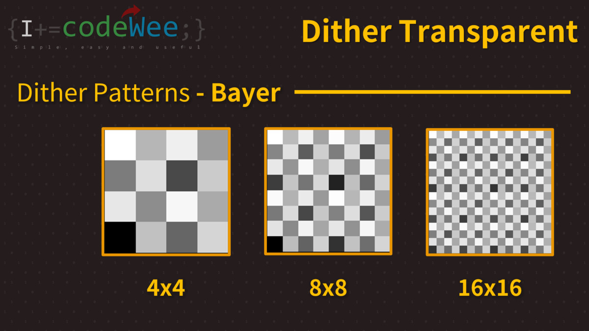 Dither Transparent Shader