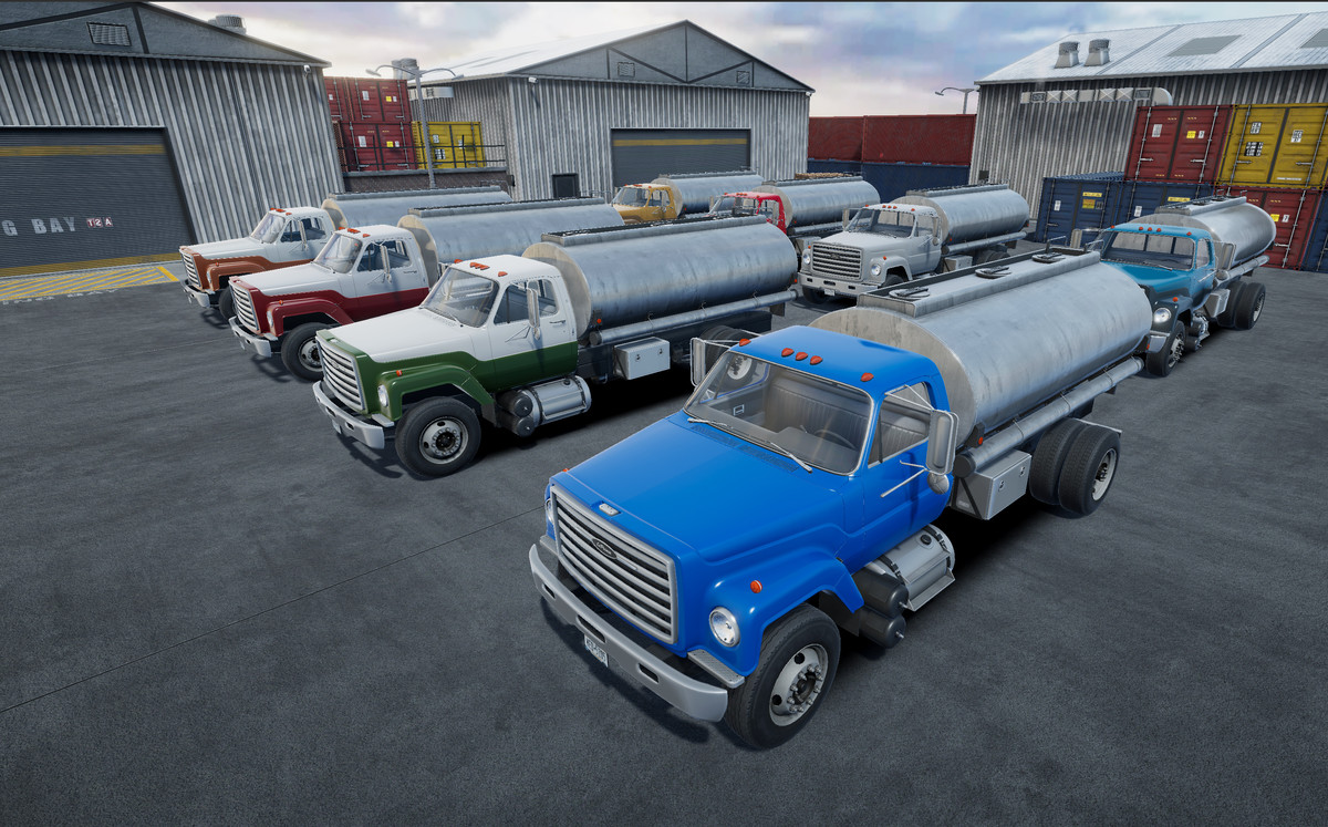 80s tanker truck