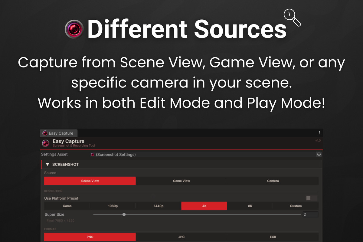 Easy Capture - Screenshot & Game Recording