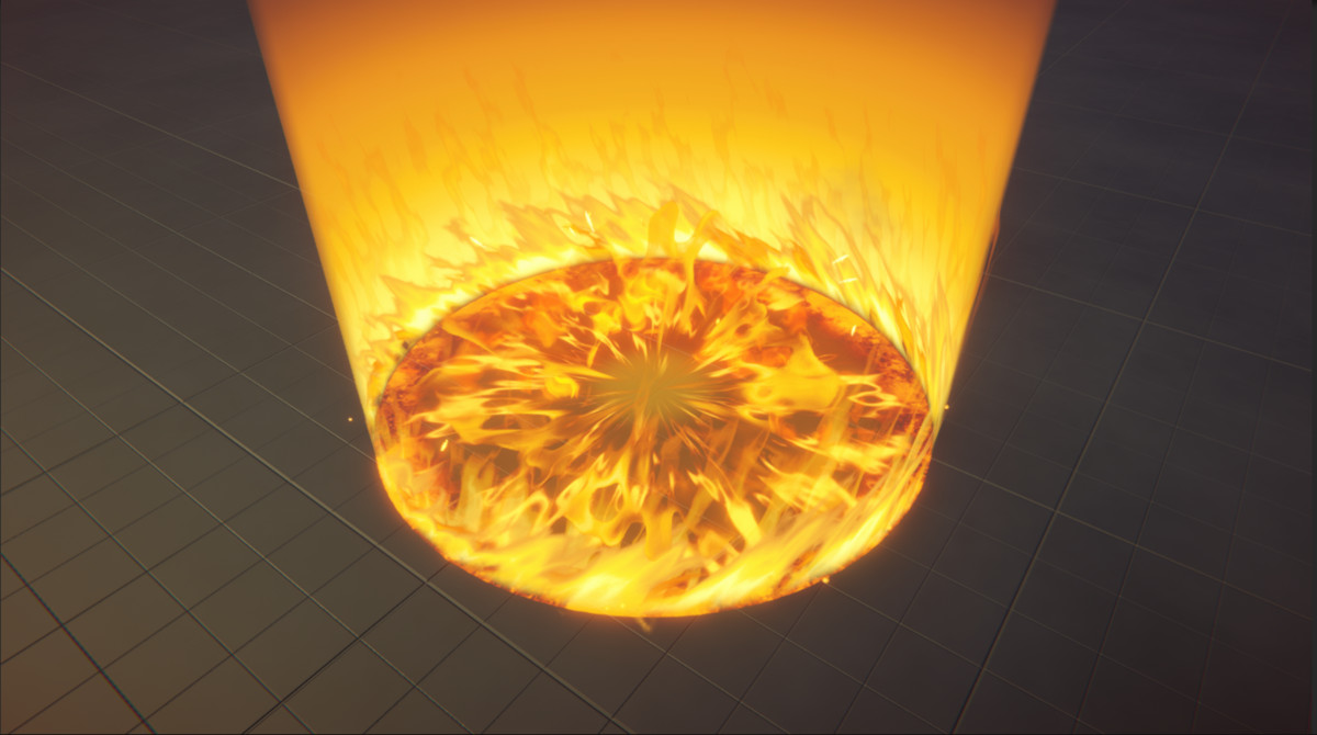 Dynamic Stylized Fire VFX