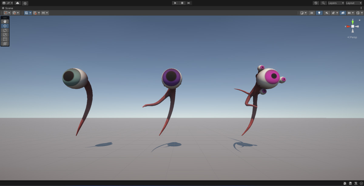 Dungeon RPG Monsters Evolutions - Stylized Low Poly Animated Enemies