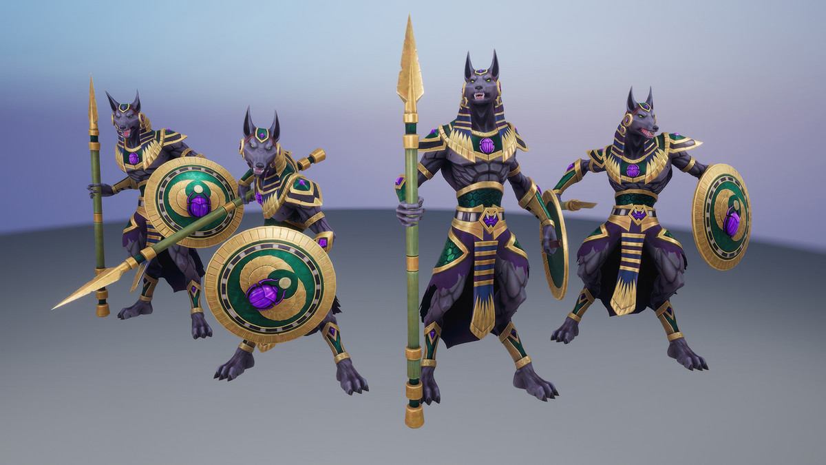 Stylized Fantasy Anubis