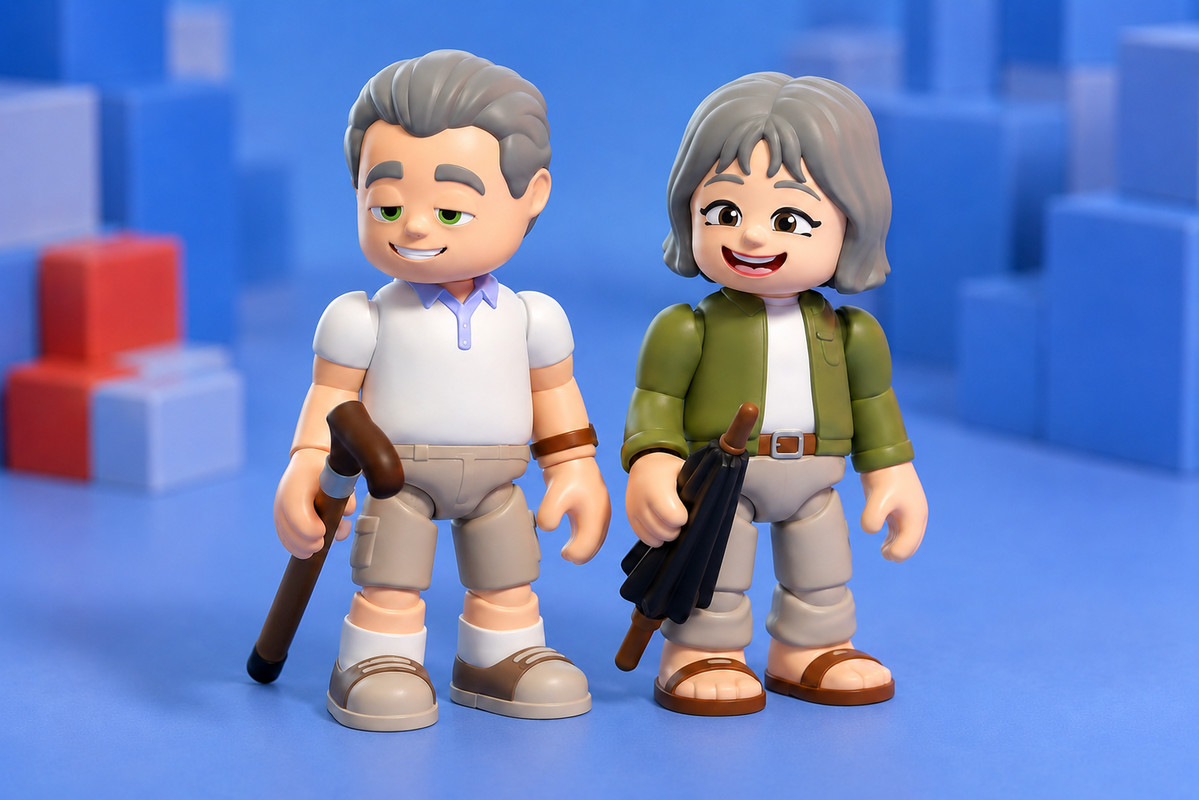 MINIMO CASUAL PACK – Modular Humanoid Collection
