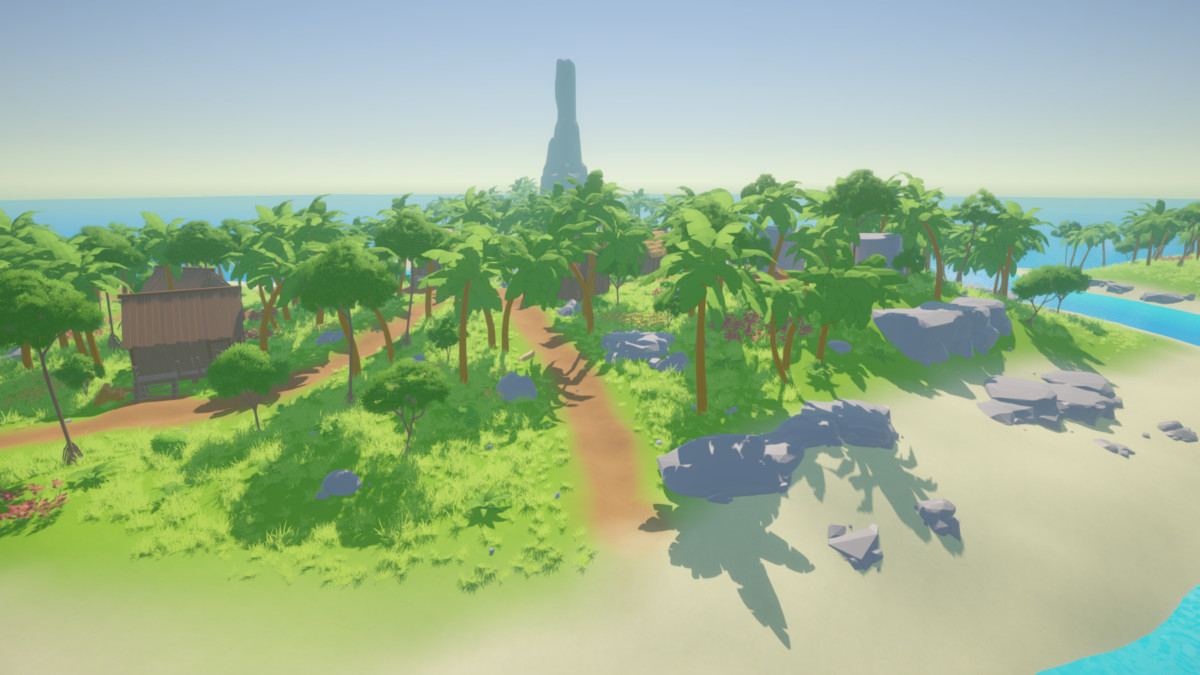 VERDANT Low Poly Tropical Island Modular Village