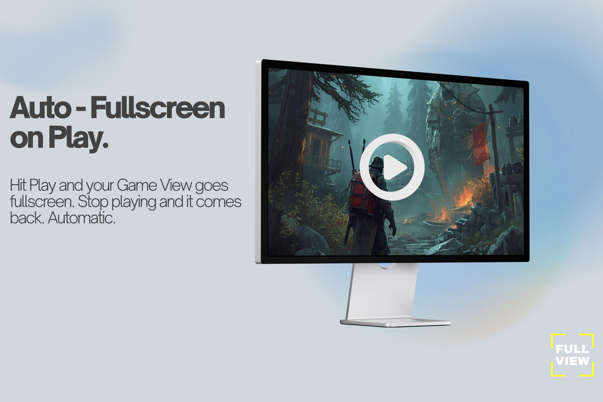 FullView - Fullscreen Scene & Game View