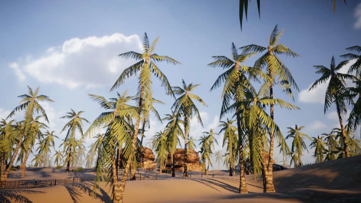 Mobile Palm Tree Bundle (for URP)