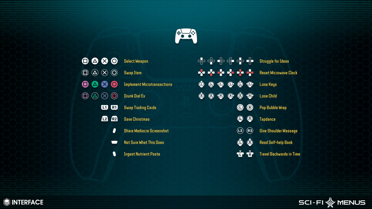 Sci-Fi Menus - Synty INTERFACE - GUI
