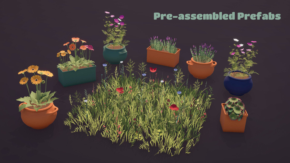 Stylized Garden Asset Pack