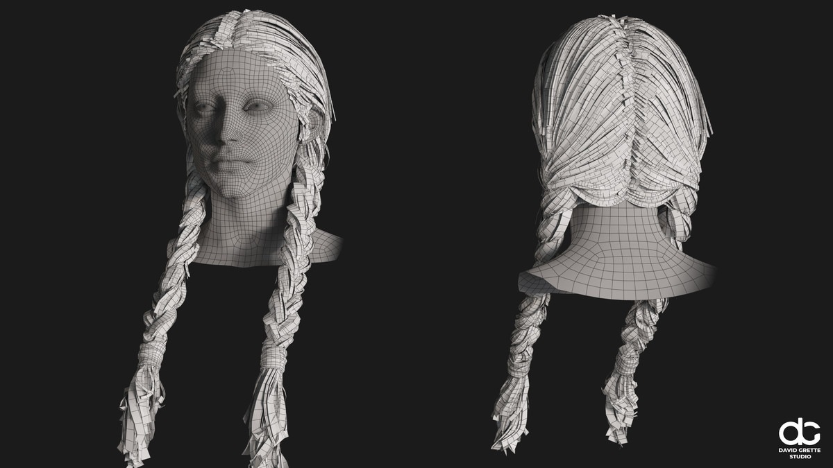 ULTIMATE HAIRSTYLE PACK 2026 | 20 PIECES | REALISTIC | Rigged hair, low-poly