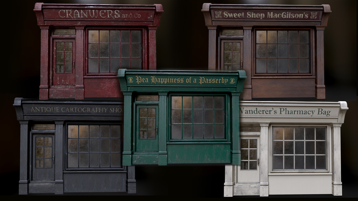 Old English Shop Front