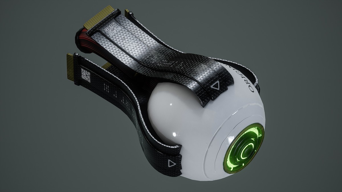 Futuristic Mechanical Eye – Sci-Fi Cybernetic Prop
