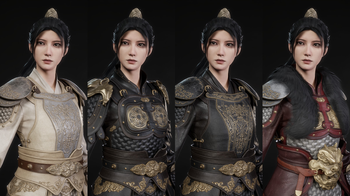 Chinese Warrior. Female Modular Bundle